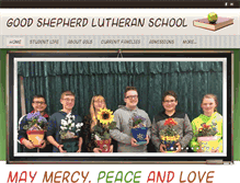 Tablet Screenshot of goodshepherdpekin.com